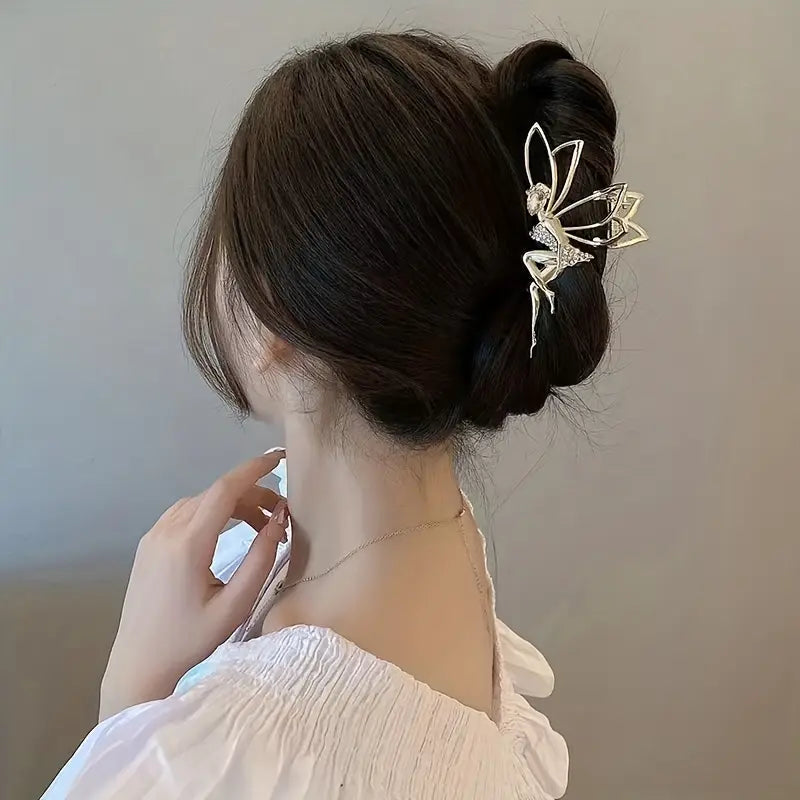 Girl Metal Hair Claw Clip 1 pcs